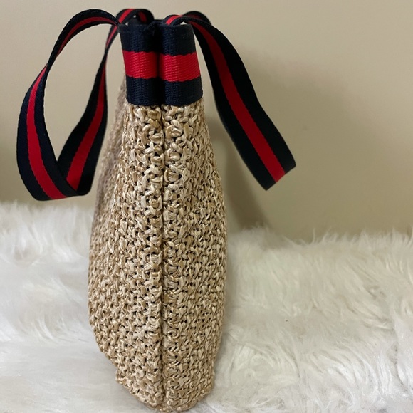 Hand woven soft rattan Shoulder bag - Picture 4 of 11